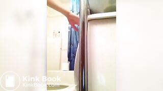 Ex pooping on the toilet 4