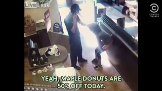 Tim Hortons Poop Footage WITH AUDIO