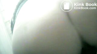 Backside poop cam in Russian woman bathroom - #34