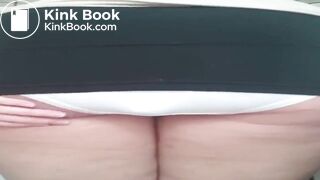 BBW short panty poop