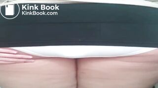 BBW short panty poop