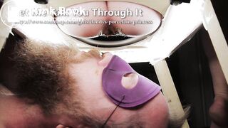 Mistress makes slave chew her shit