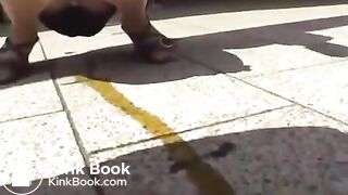 Asian girl public emema