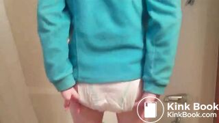 Girl diaper mess scat.gg