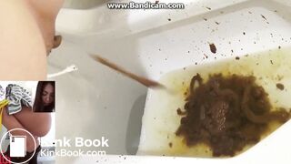 girl pooping and farting 2