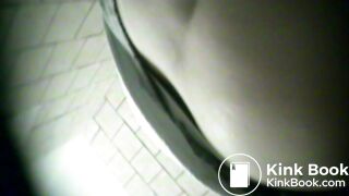 Backside poop cam in Russian woman bathroom - #28