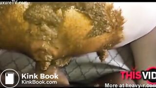 Scat Handjob and Fuck