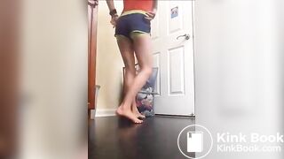 Hot blonde Girl Poop`s - video 3