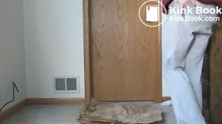 Very cute girl poop a large pie 5