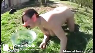 shitty Piggy Backyard Humiliation