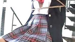 Japanese pantypooping in the office