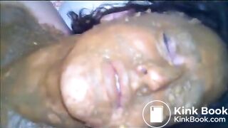 Wife gets pooped on and enjoys a fierce orgasm rubbing one out - video 4