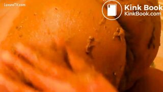 Innocent ass play from couple turns into shitty mess