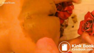 Innocent ass play from couple turns into shitty mess