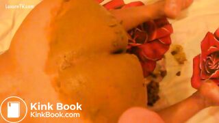 Innocent ass play from couple turns into shitty mess