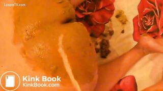 Innocent ass play from couple turns into shitty mess