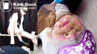 Girl shitting collection number 4