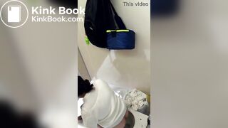 Spy girls pooping with Phone