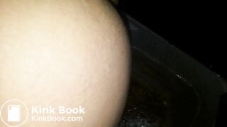 Russian girl cleaning her bowels