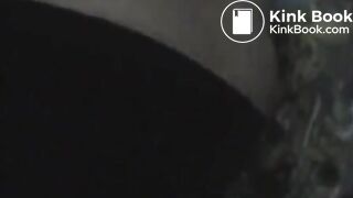 Girl diarrhea farting and pooping On toilet