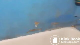 Enema bathtub colon cleaning