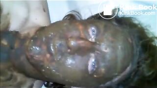 Wife gets pooped on and enjoys a fierce orgasm rubbing one out - video 5