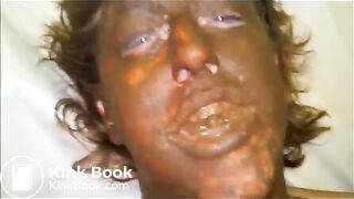 Wife gets pooped on and enjoys a fierce orgasm rubbing one out - video 5