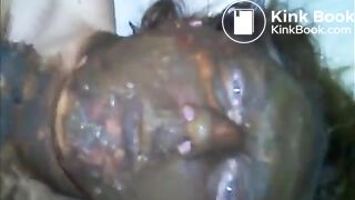 Wife gets pooped on and enjoys a fierce orgasm rubbing one out - video 2