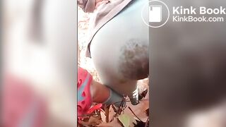 Hot milf outdoor leggings