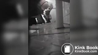 Group of girls shitting in a hole