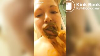 Nasty J**S Feet Tits Smearing, Licking Fingers part2