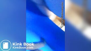 British Girl Long Poo Over Bucket