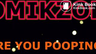 Girl nice ass pooping