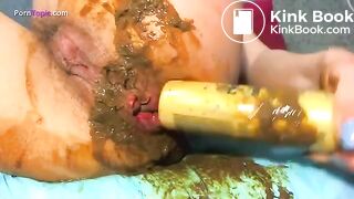 Shampoo bottle shit fuck