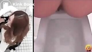 Hard Diarrhea in Public toilet