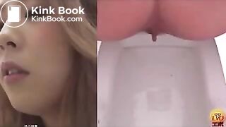 Hard Diarrhea in Public toilet