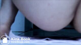 Girl gently shitting on TP (original content)