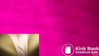 Pulbic pink pantie poop