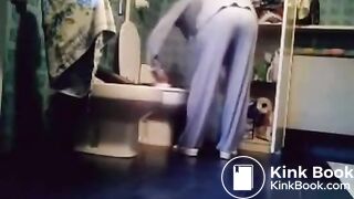 Francesca Spied While Pooping