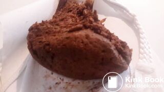 Beautiful blonde in white bikini.