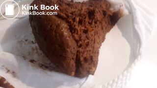 Beautiful blonde in white bikini.