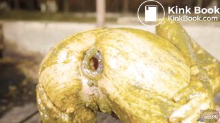 Kyra Sex Enjoying Fresh Manure