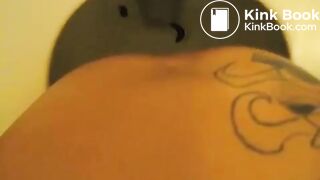 Sexy tanned chick toilet poop - video 4