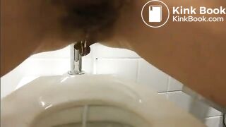 Hairy poop and pee