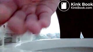 Sexy shitting, nice ass