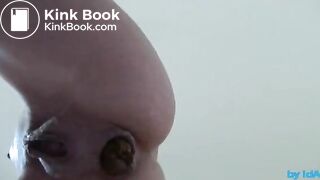 Girl shits from above