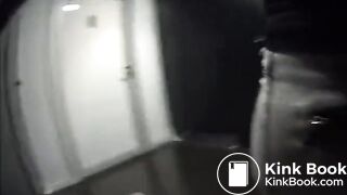 Sexy teen public toilet poop and farts