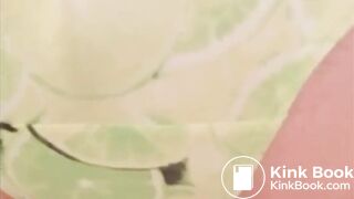 Teen girl Green panty poop