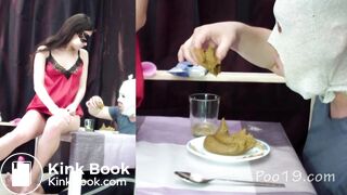 Girl shitting collection number 2