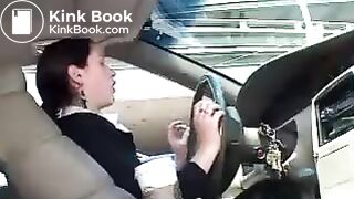 shitting while waiting in traffic ad for washing powder